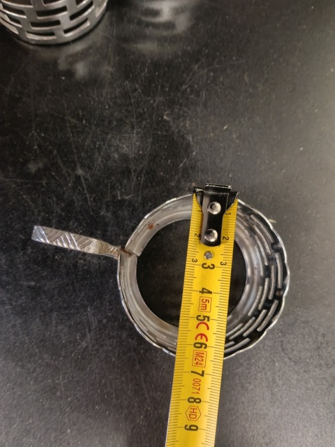 Metalowe koszyczki stojadła do szklanek 6+1