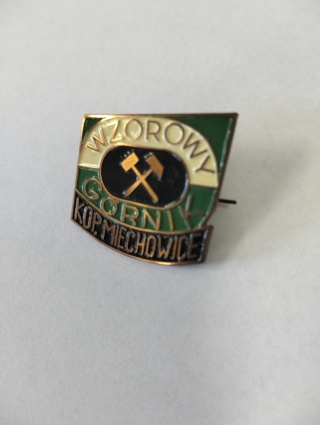 Odznaka Wzorowy górnik KWK Miechowice B1
