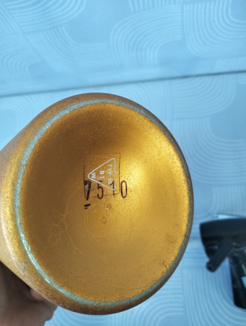 Stary syfon aluminiowy PRL