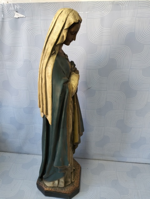 Stara duża figura Matki Bożej unikat