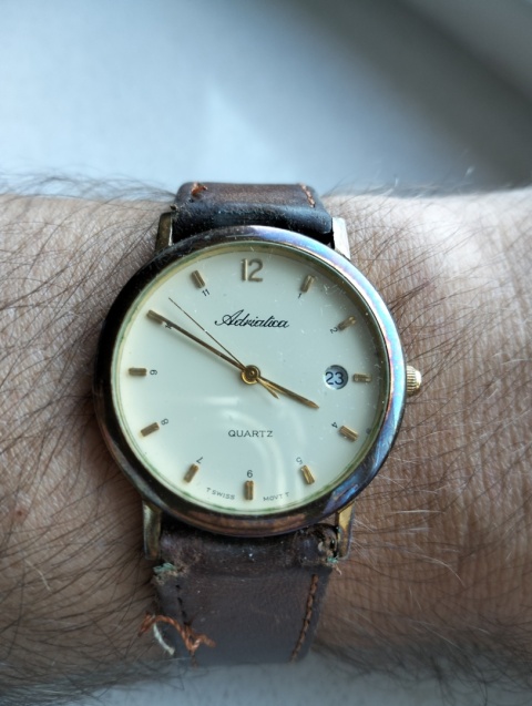 Stary zegarek Adriatica
